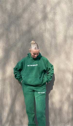 Forrest Green Oversized Hoodie