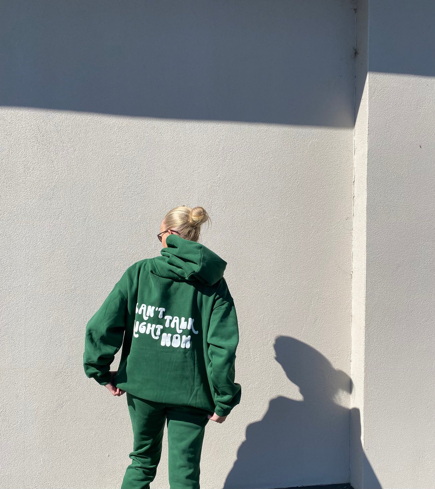 Forrest Green Oversized Hoodie