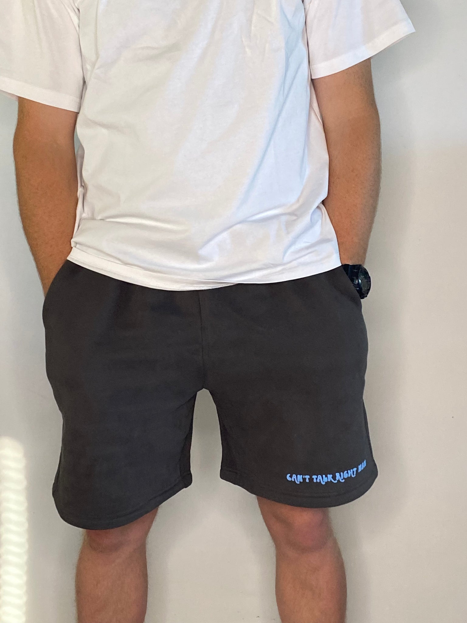 Charcoal Track Shorts