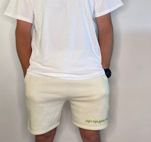 Buttercream Track Shorts